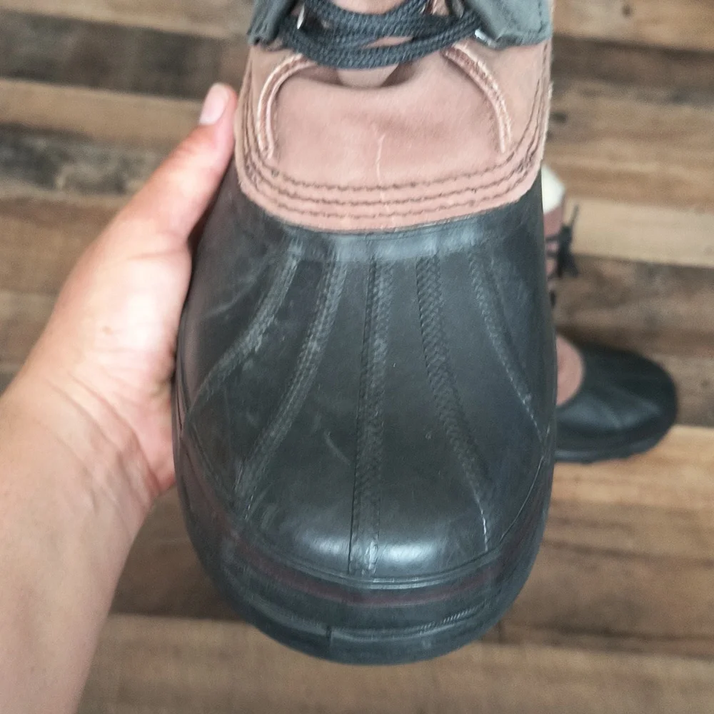 Sorel Kaufman Bighorn Insulated Winter Snow Boots Sz 10 Men